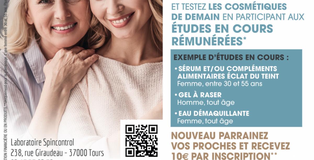 Parrainez vos proches et gagnez 10€ (voir conditions ci-dessous)